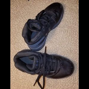 Youth 12K Black& Grey Under Amour High Tops